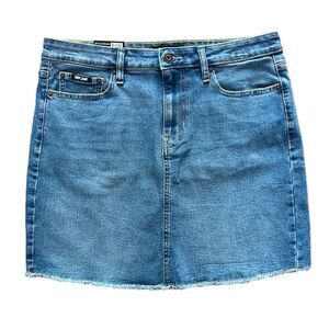 NEW DKNY Mid Rise Denim Skirt